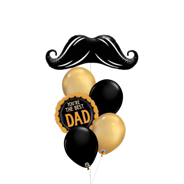 [Father Day]Mr Best Dad Balloon Bouquet
