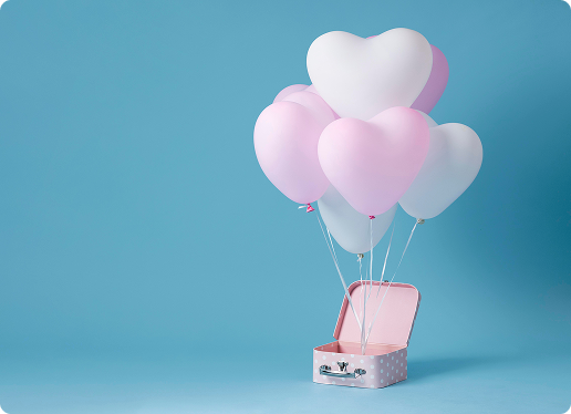 composition-with-cute-heart-balloons-box