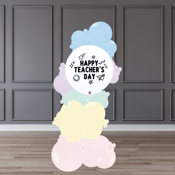 [Teacher's Day] Organic Balloon Column