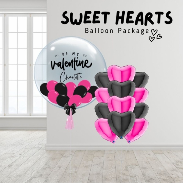 Sweet Hearts Balloon Package