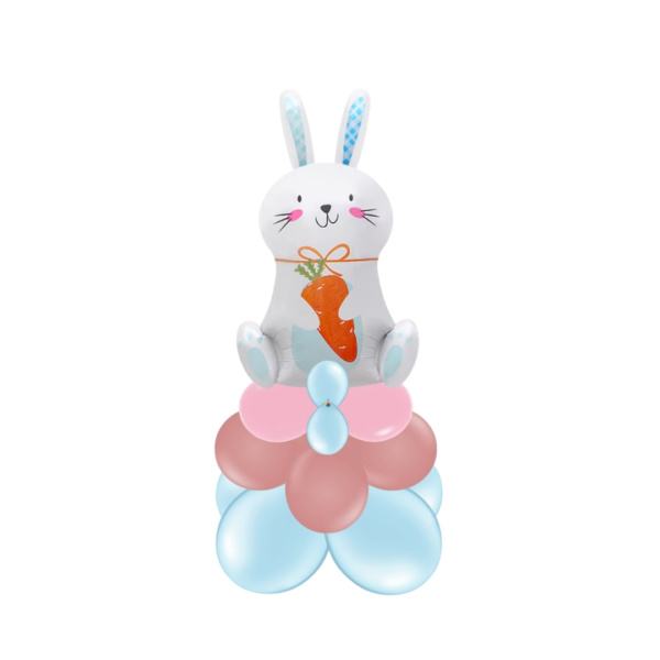 Easter Carrot Bunny Balloon Stack