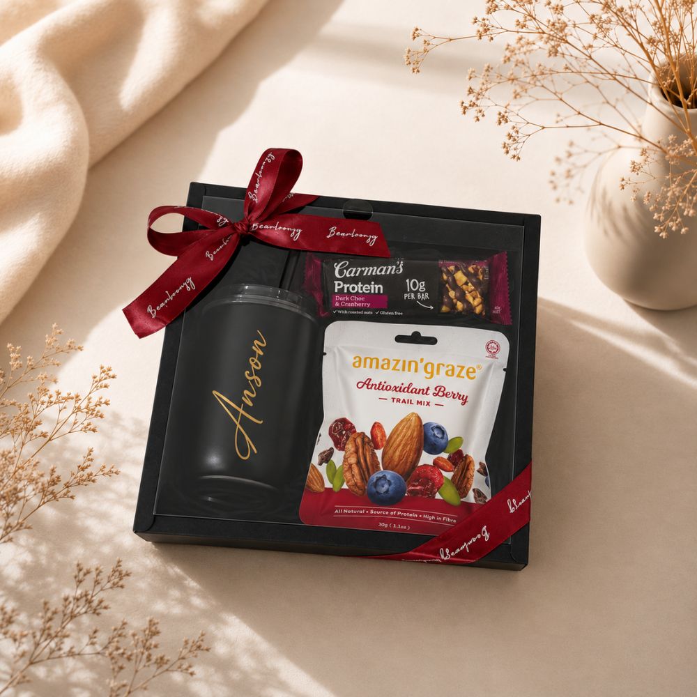 Gift Box - Black Sip & Snack