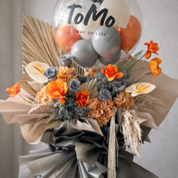 [Faux Flower] Radiant Glory Flower Stand