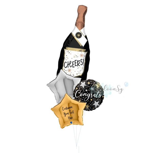 Congrats & Cheers Balloon Bouquet