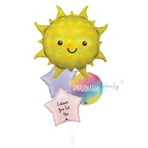 Sunny Wishes Balloon Bouquet