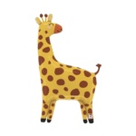 Jungle Giraffe Foil Balloon