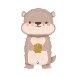 Sea Otter Foil Balloon