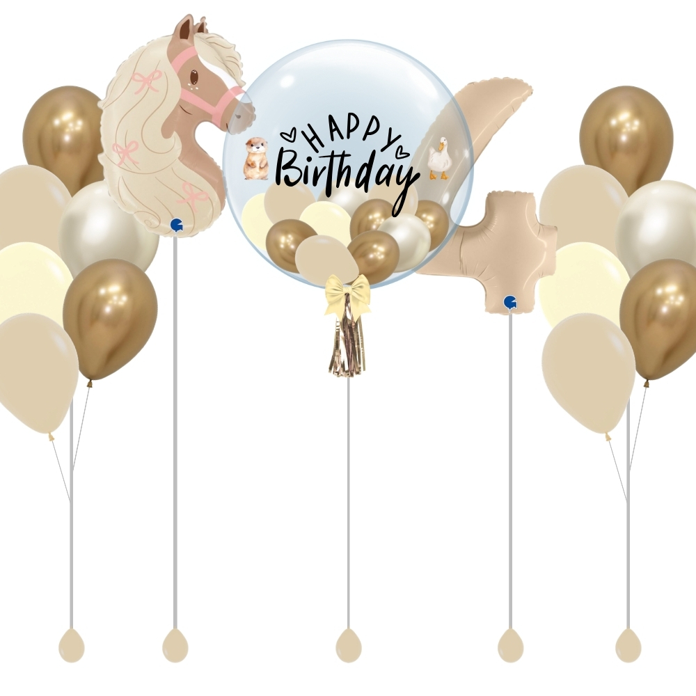 Farm Animals Personalised Balloon Package - Image 2