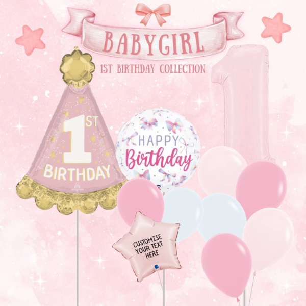 Baby Girl First Birthday Collection