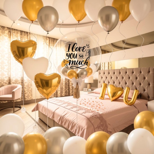 Luxe Romance Balloon Package