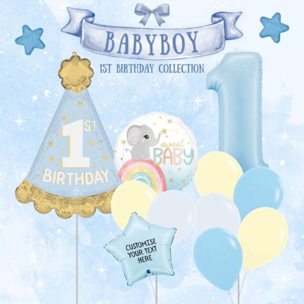 Baby Boy First Birthday Collection
