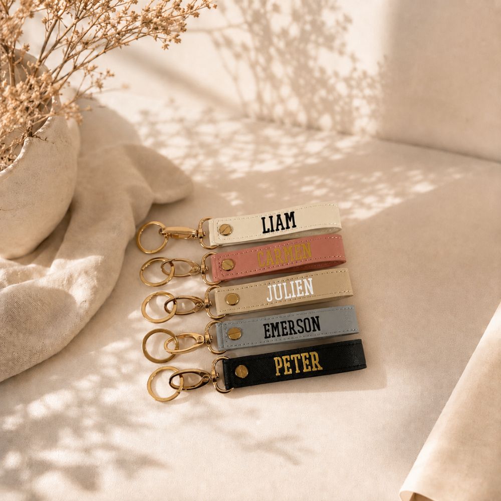 Personalised Luxe Key Fob
